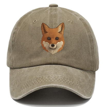 ethereal fox portrait Hat