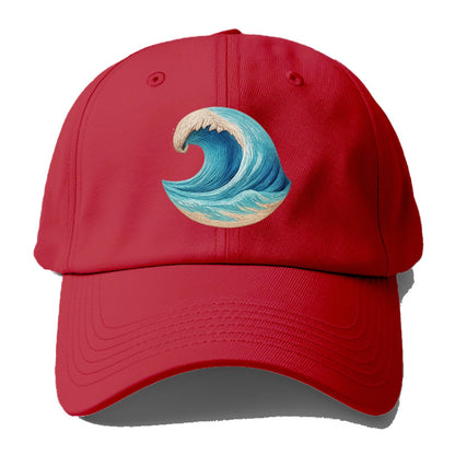ocean's embrace woven depths Hat