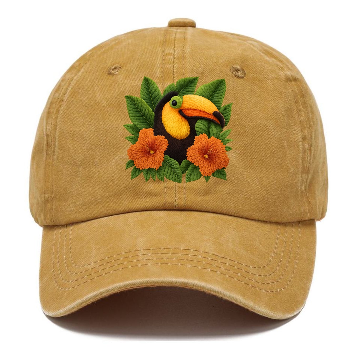 tropical toucan floral paradise Hat