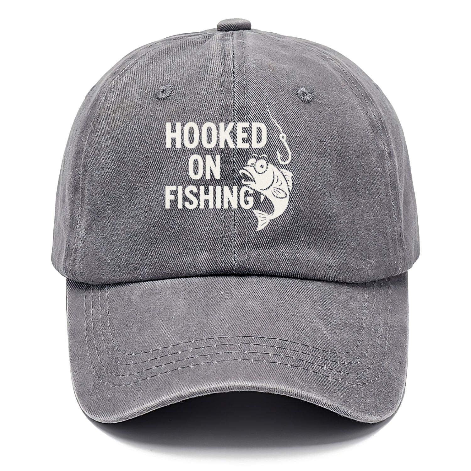hooked on fishing Hat