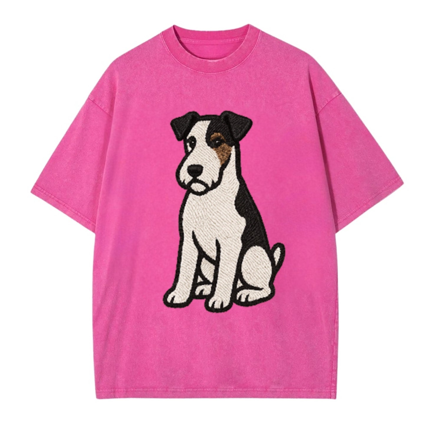 wire-fox-terrier-white-black-markings-spirited-charm Hat