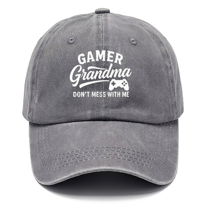 gamer grandma fierce player hat Hat