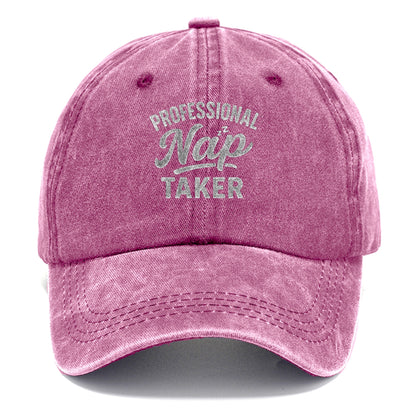 professional nap taker artful design Hat