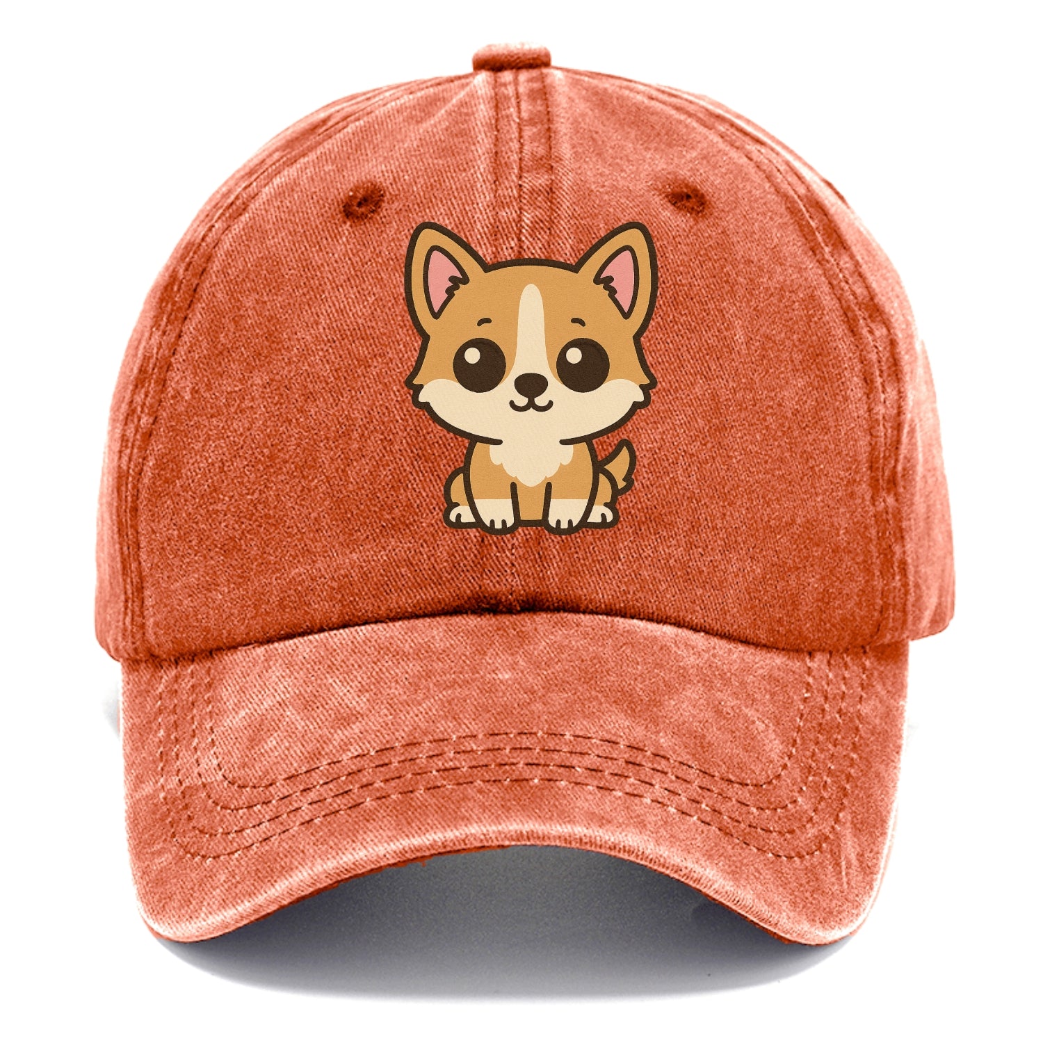 charming-corgi-wagging-heart Hat