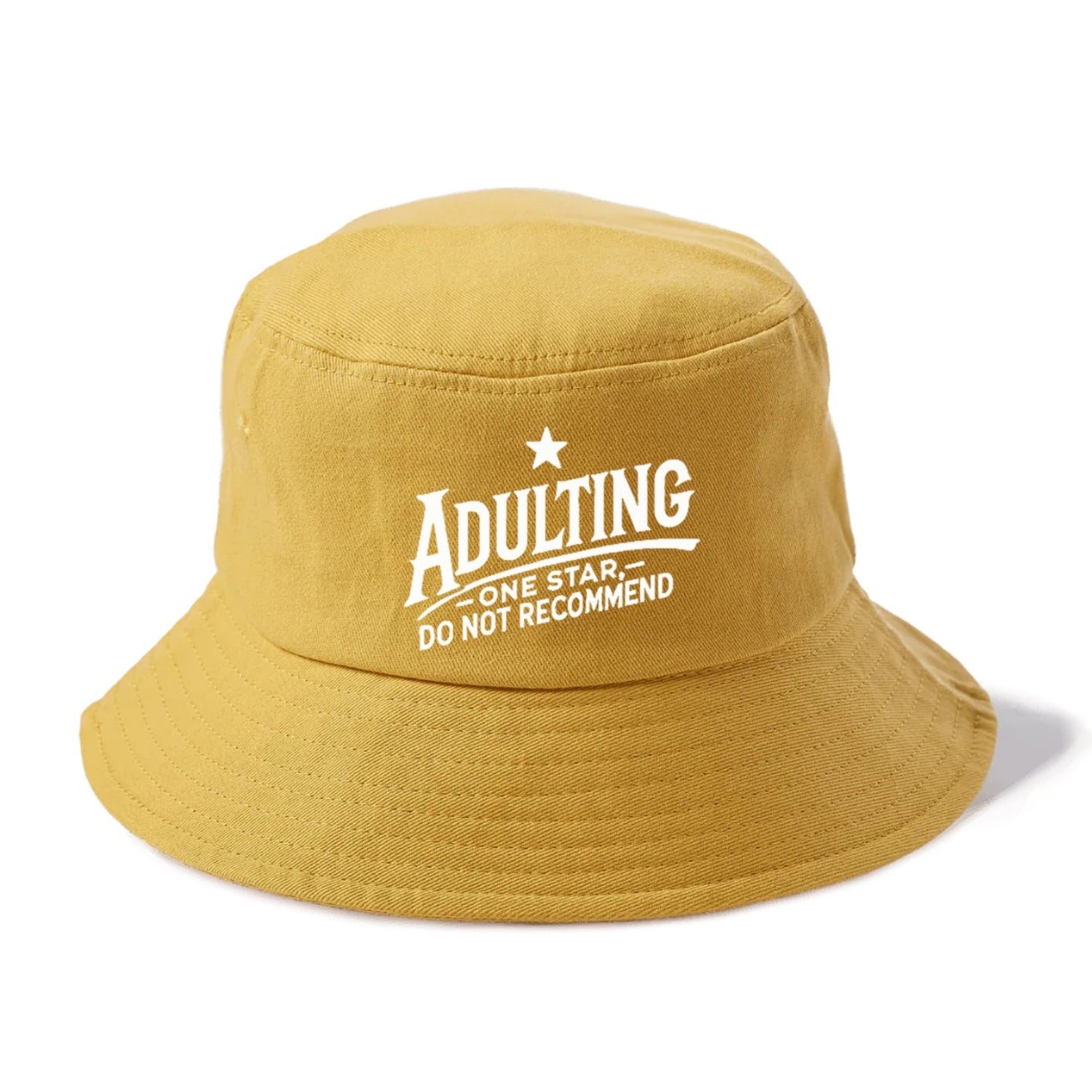 adulting one star do not recommend Hat