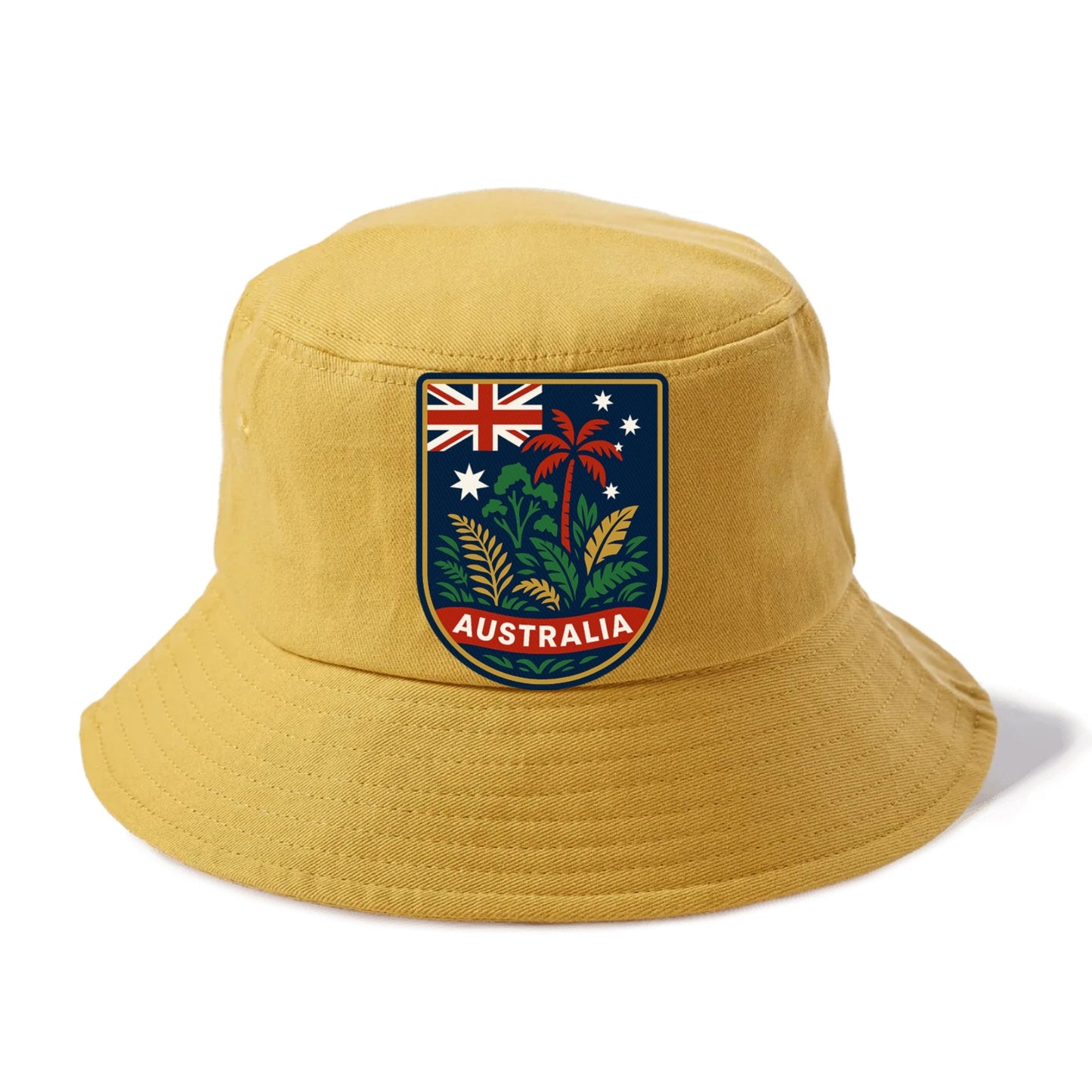 Australian Travel Badge Hat