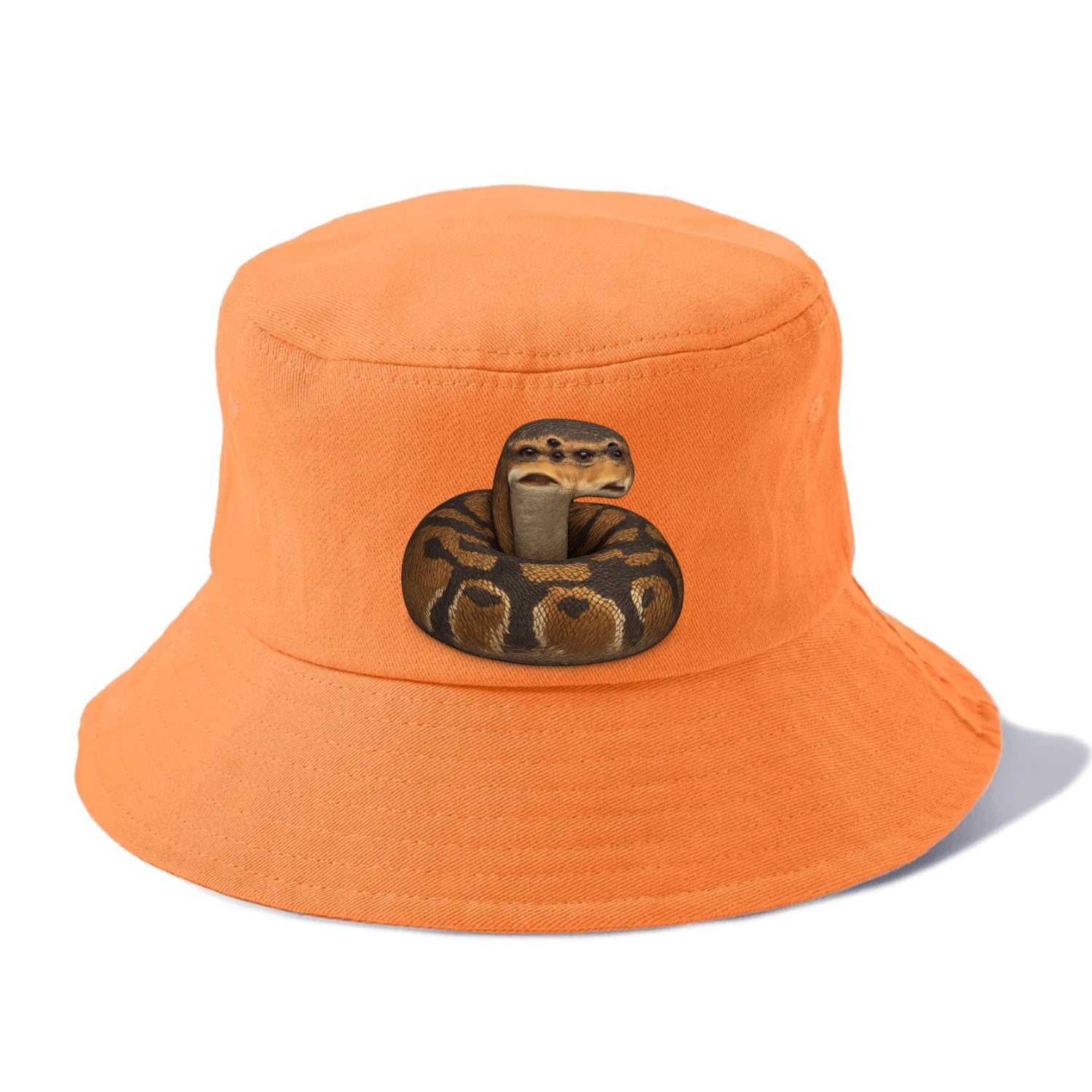 snake portrait design Hat