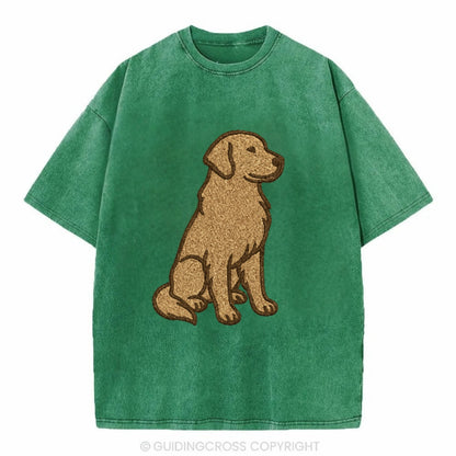 Golden Retriever Classic Golden Sitting Pose Hat