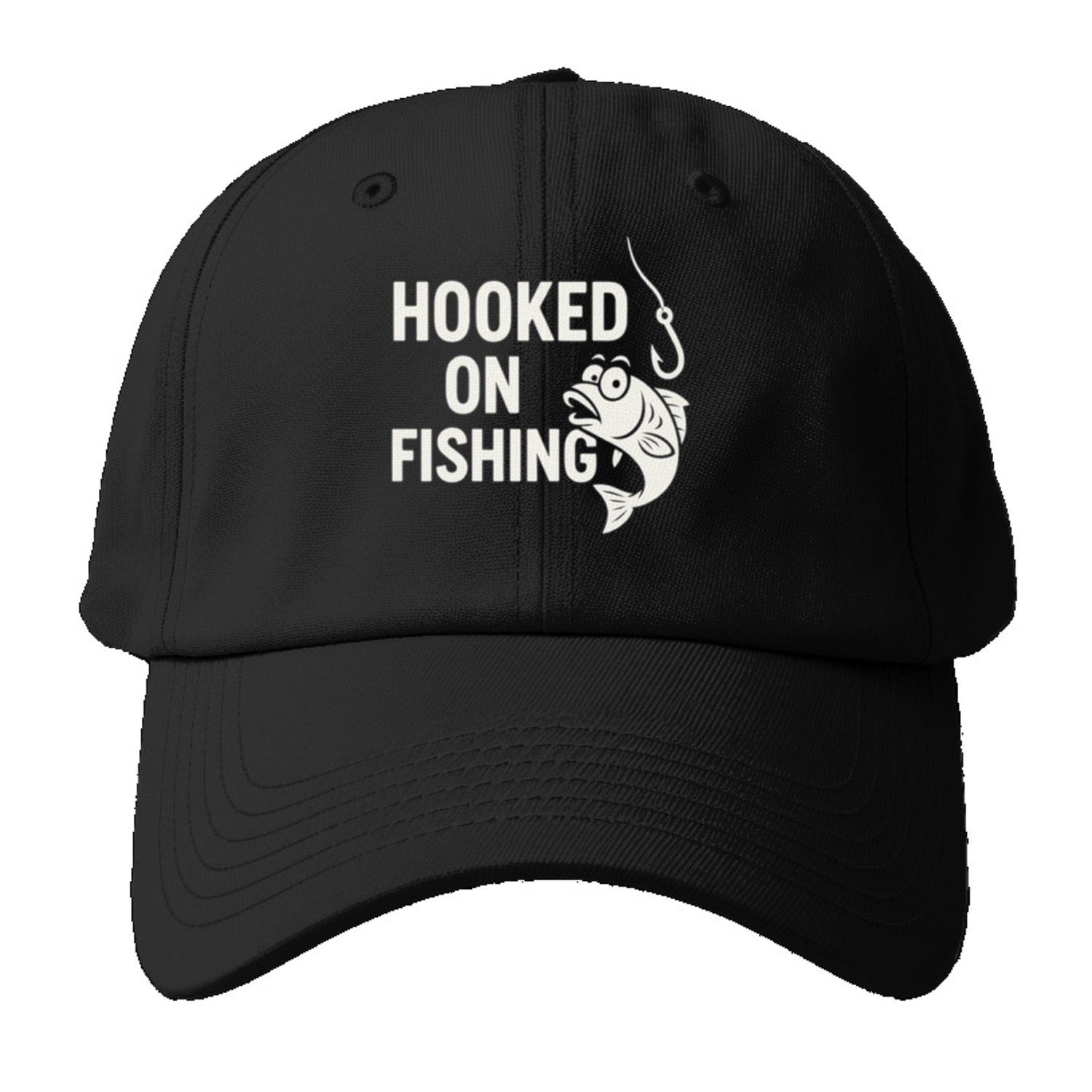 hooked on fishing Hat