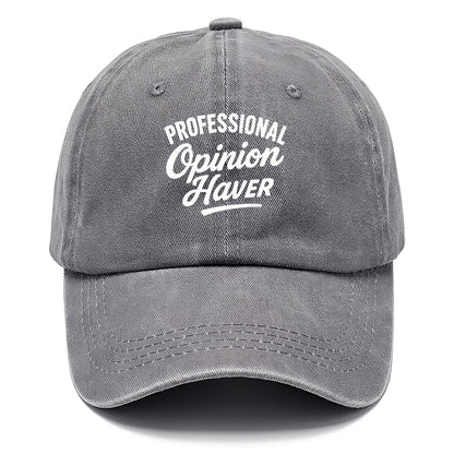 professional opinion haver typography design Hat