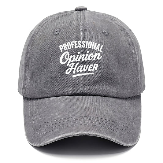 professional opinion haver typography design Hat