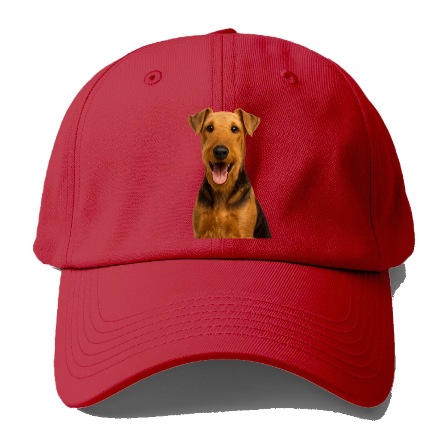 airedale terrier portrait design Hat