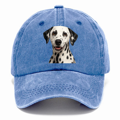 dalmatian portrait design Hat