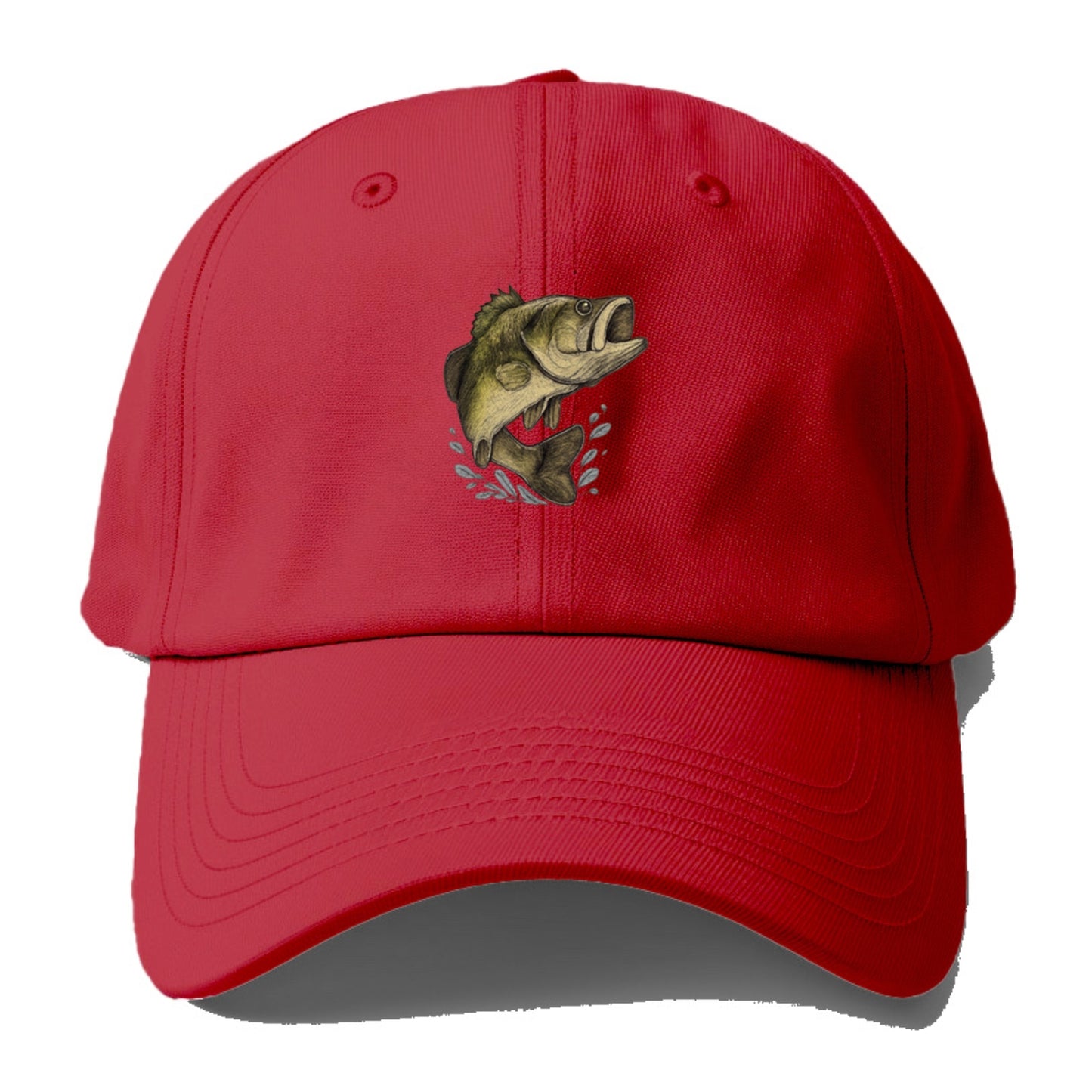 leaping bass fishing Hat