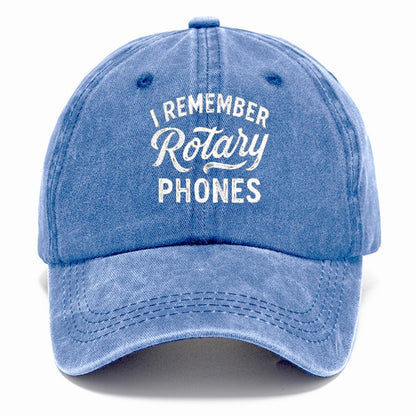 remembering rotary phones and simpler times Hat