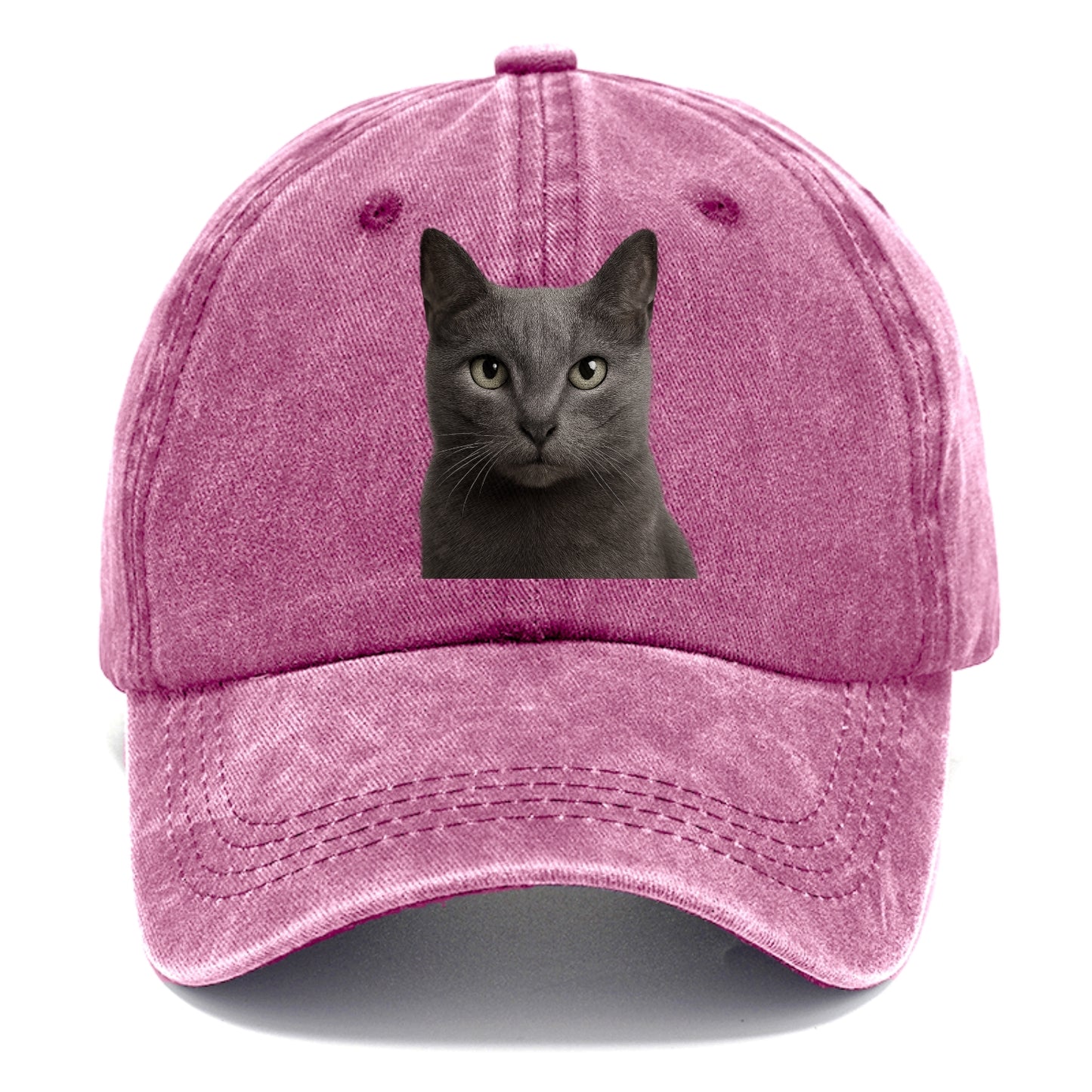 russian blue portrait design Hat