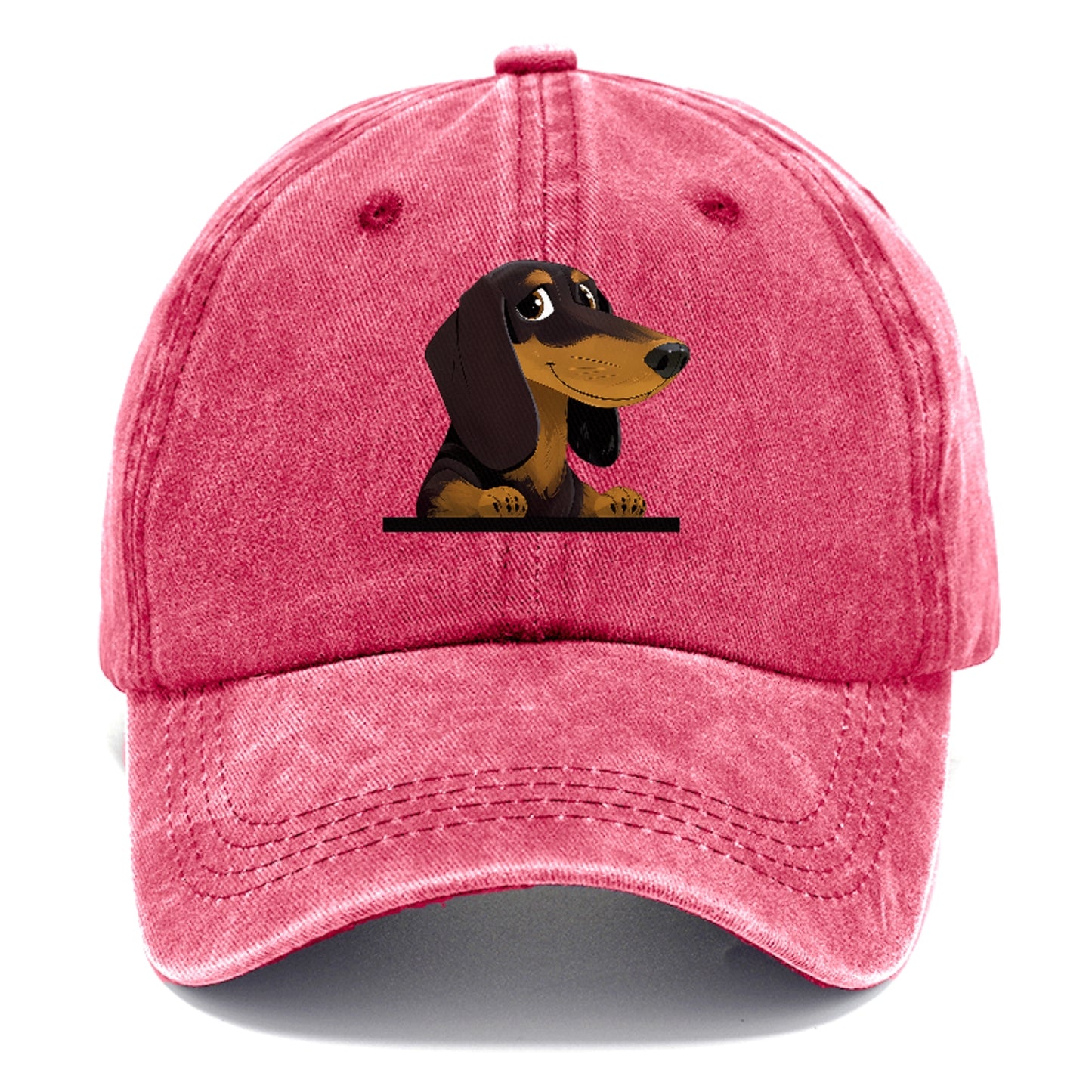 retro-dachshund-playful-spirit Hat