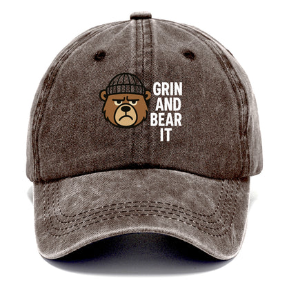 grin and bear it Hat