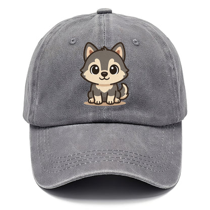 charming-pomsky-fluff-play Hat
