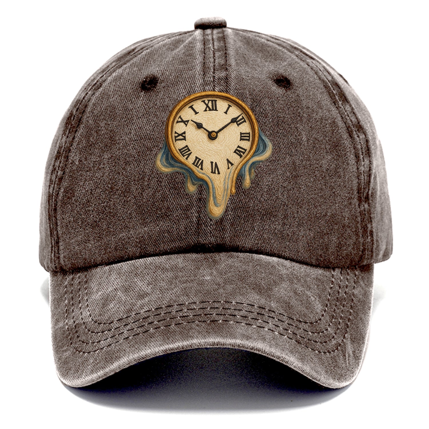 melting clock surreal Hat