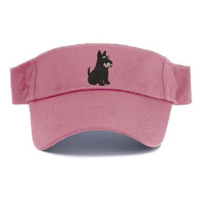 Scottish Terrier Black Sitting Pose Hat