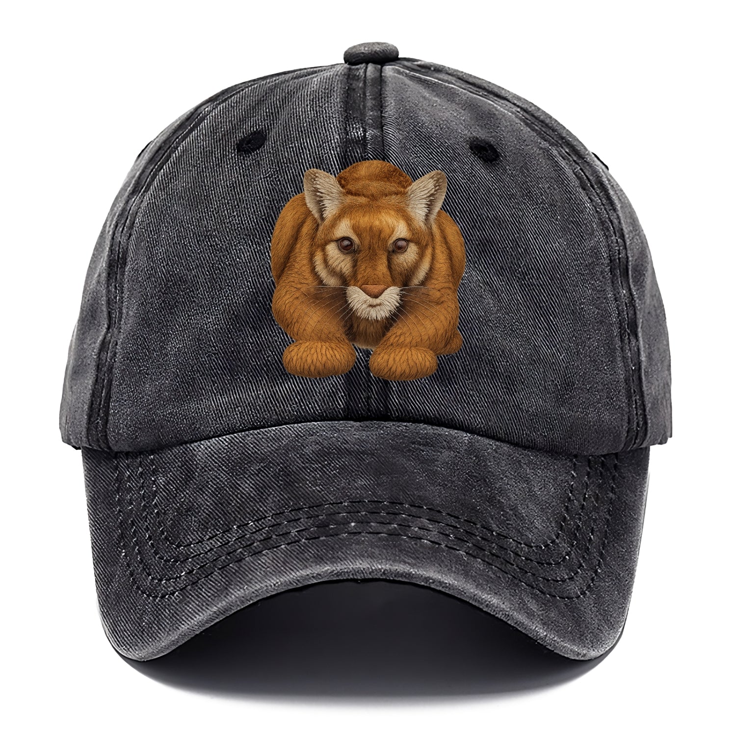 mountain lion's serene gaze Hat