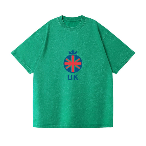 Union Jack Logo Vintage T-shirt