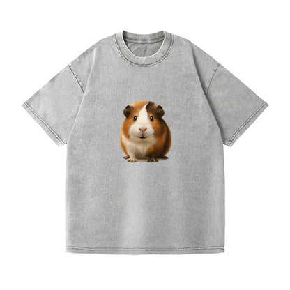 adorable guinea pig portrait design Hat