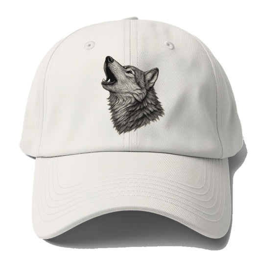 wolf howling Hat