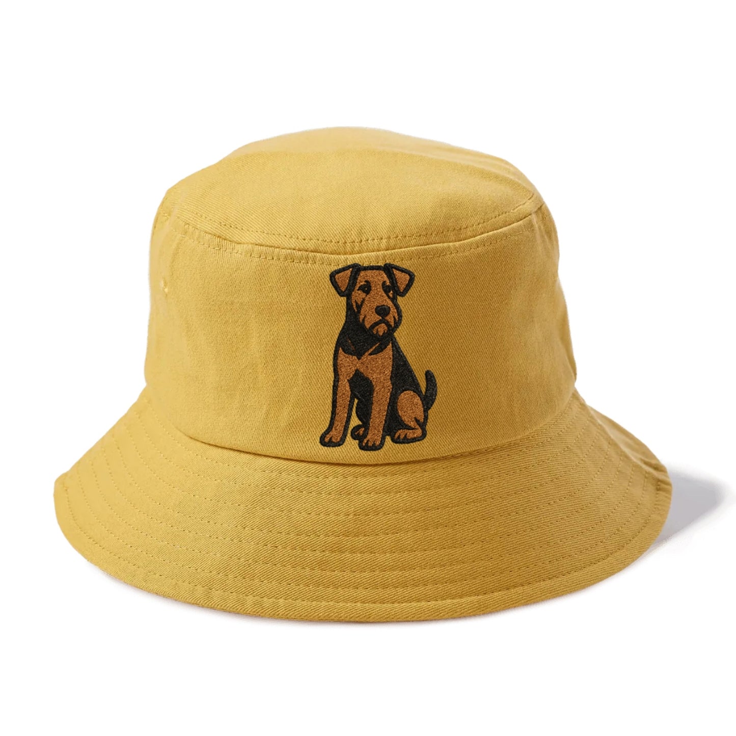 Airedale Terrier Black And Tan Design Hat