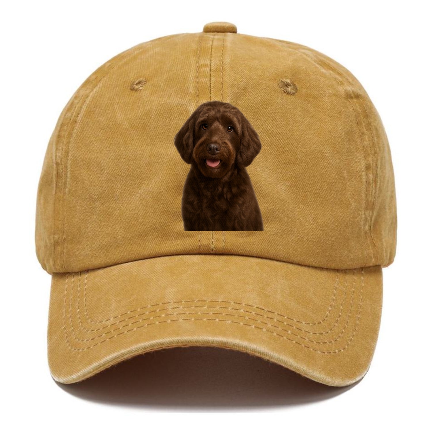 labradoodle portrait design Hat