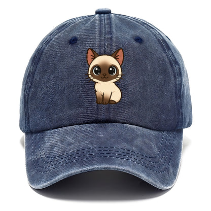 chocolate-point-siamese-elegant-charm Hat