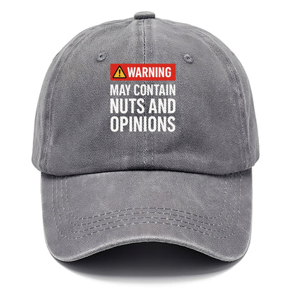 may contain nuts Hat