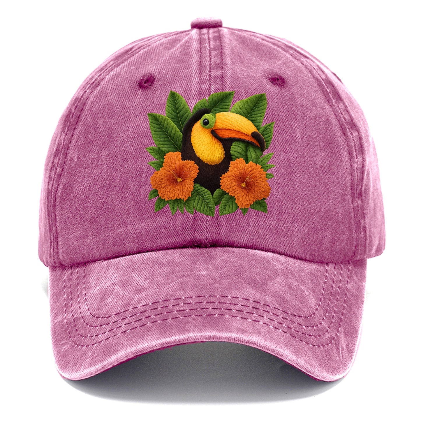 tropical toucan floral paradise Hat