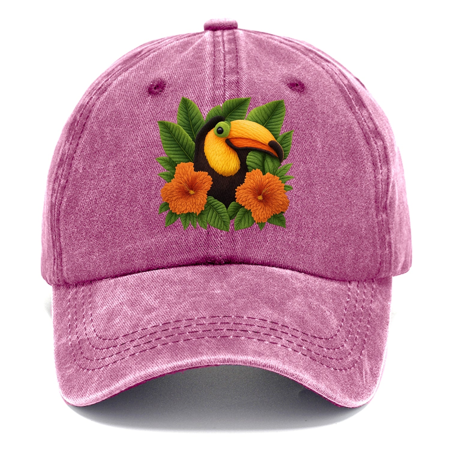 tropical toucan floral paradise Hat