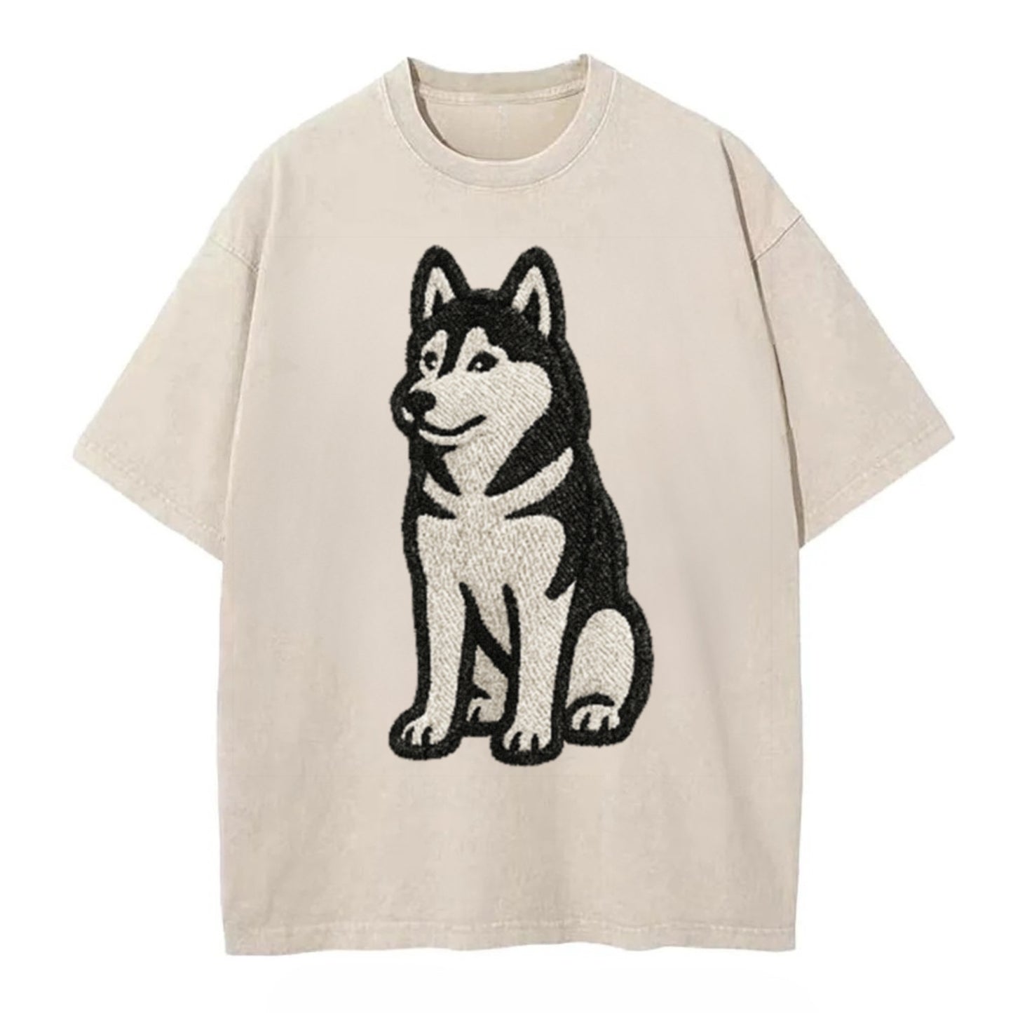 siberian-husky-black-white-loyal-spirit Hat