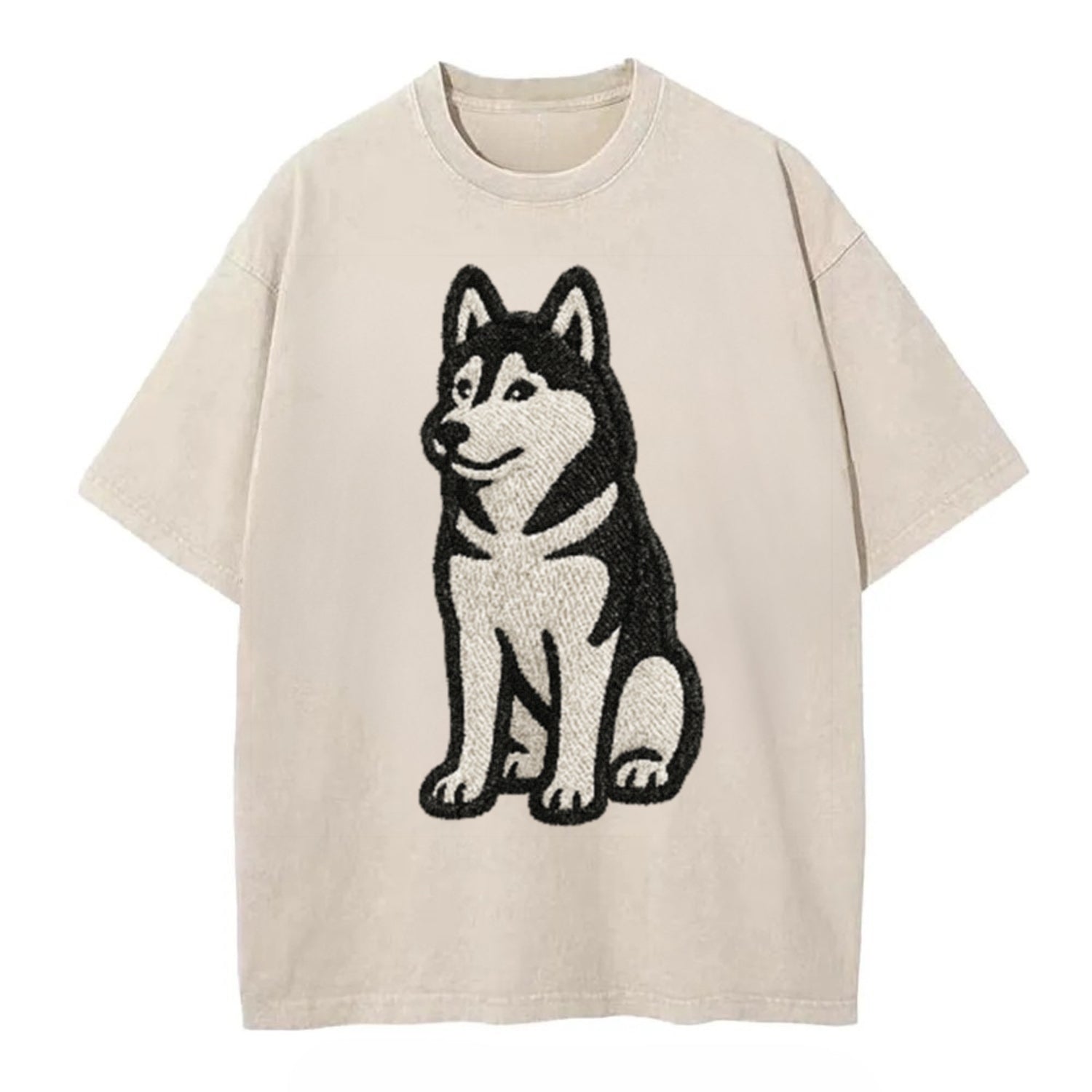 siberian-husky-black-white-loyal-spirit Hat