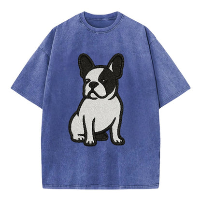 french-bulldog-black-white-charming-pose Hat