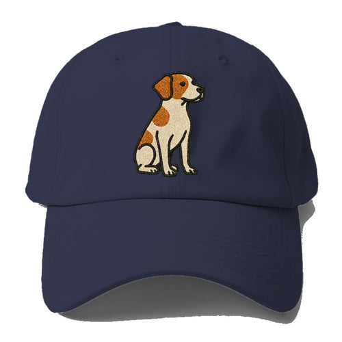 Brittany Spaniel Orange And White Design Baseball Cap For Big Heads