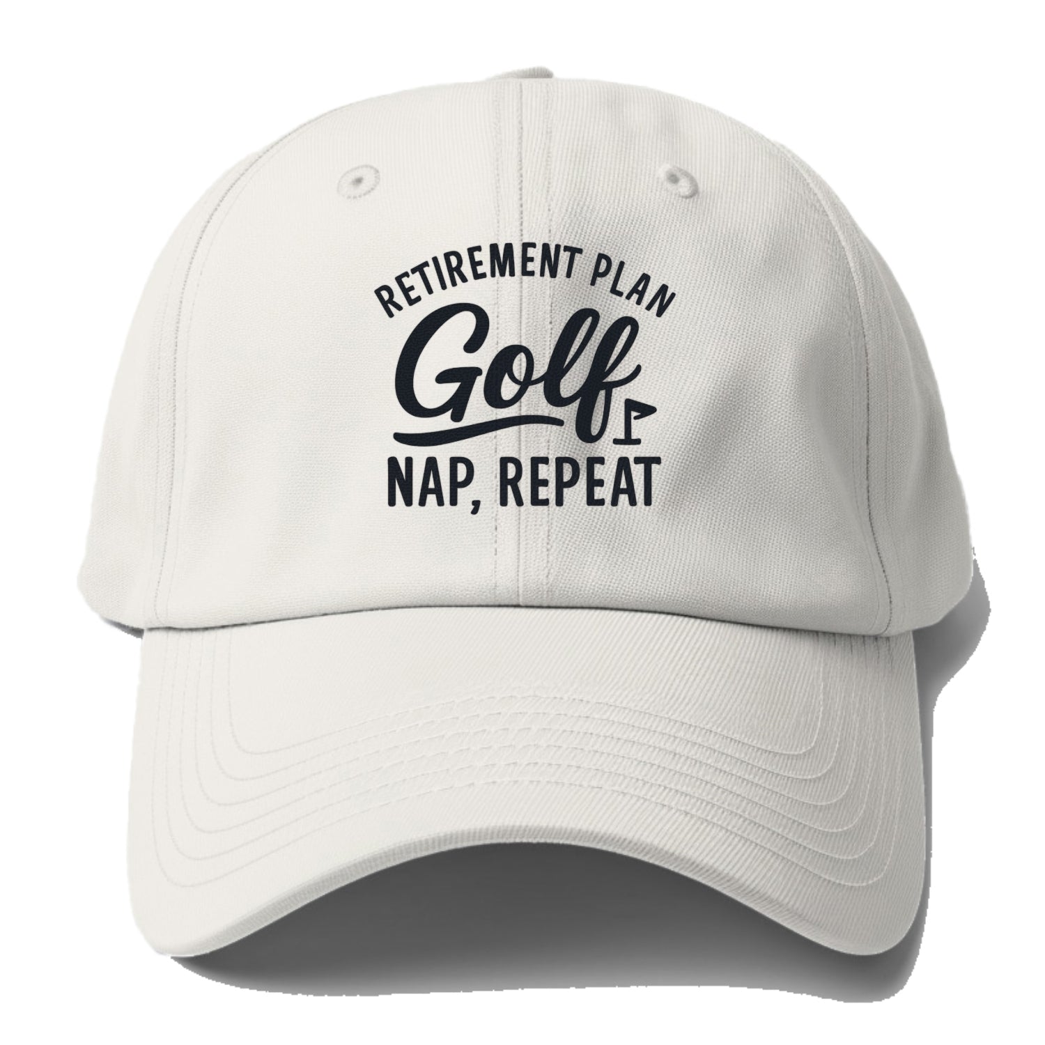 golf retirement plan nap repeat Hat