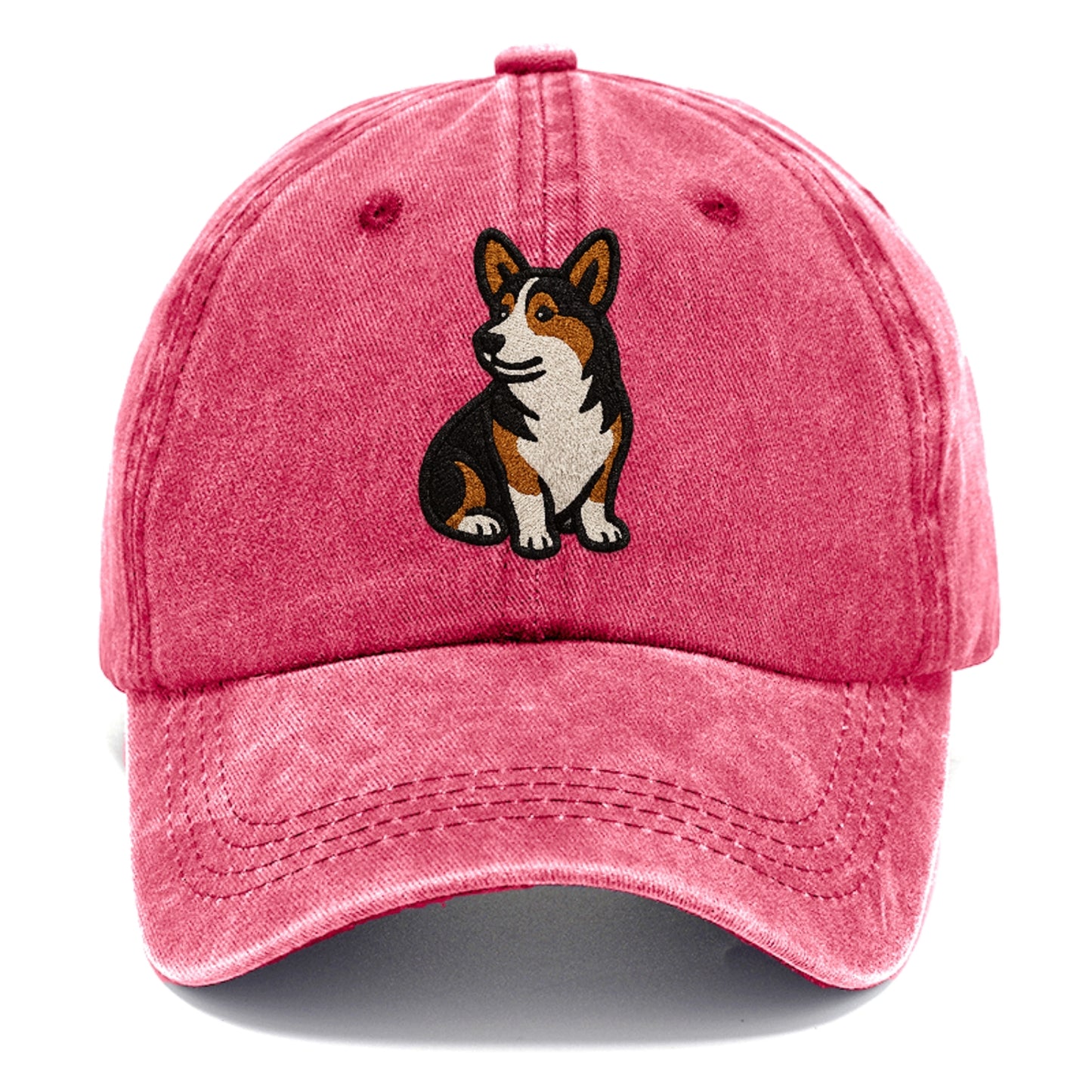 tricolor-corgi-playful-spirit Hat