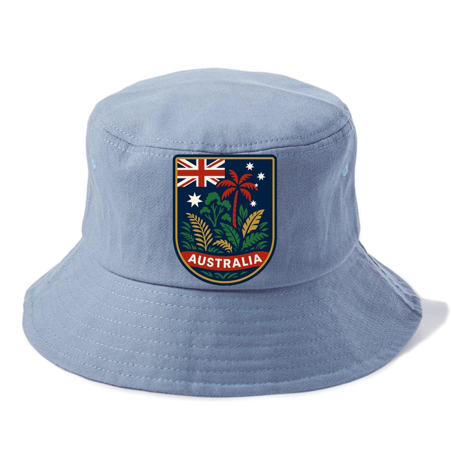 Australian Travel Badge Hat