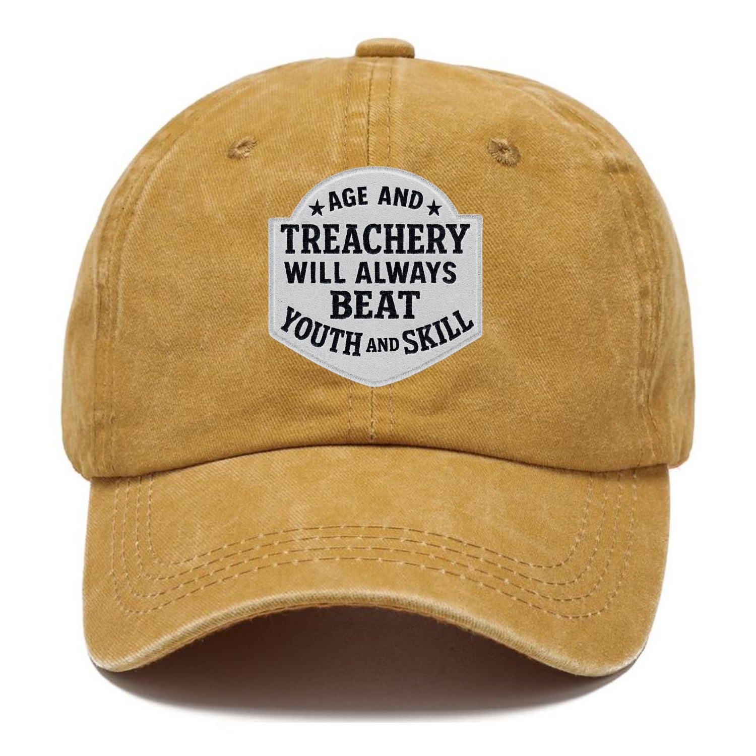 humorous proverbial patch Hat
