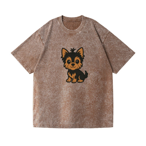 White Portrait Design Vintage T-shirt