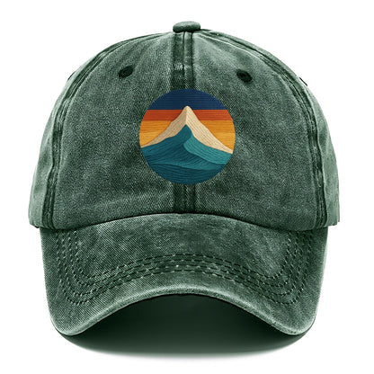 mountain landscape design Hat