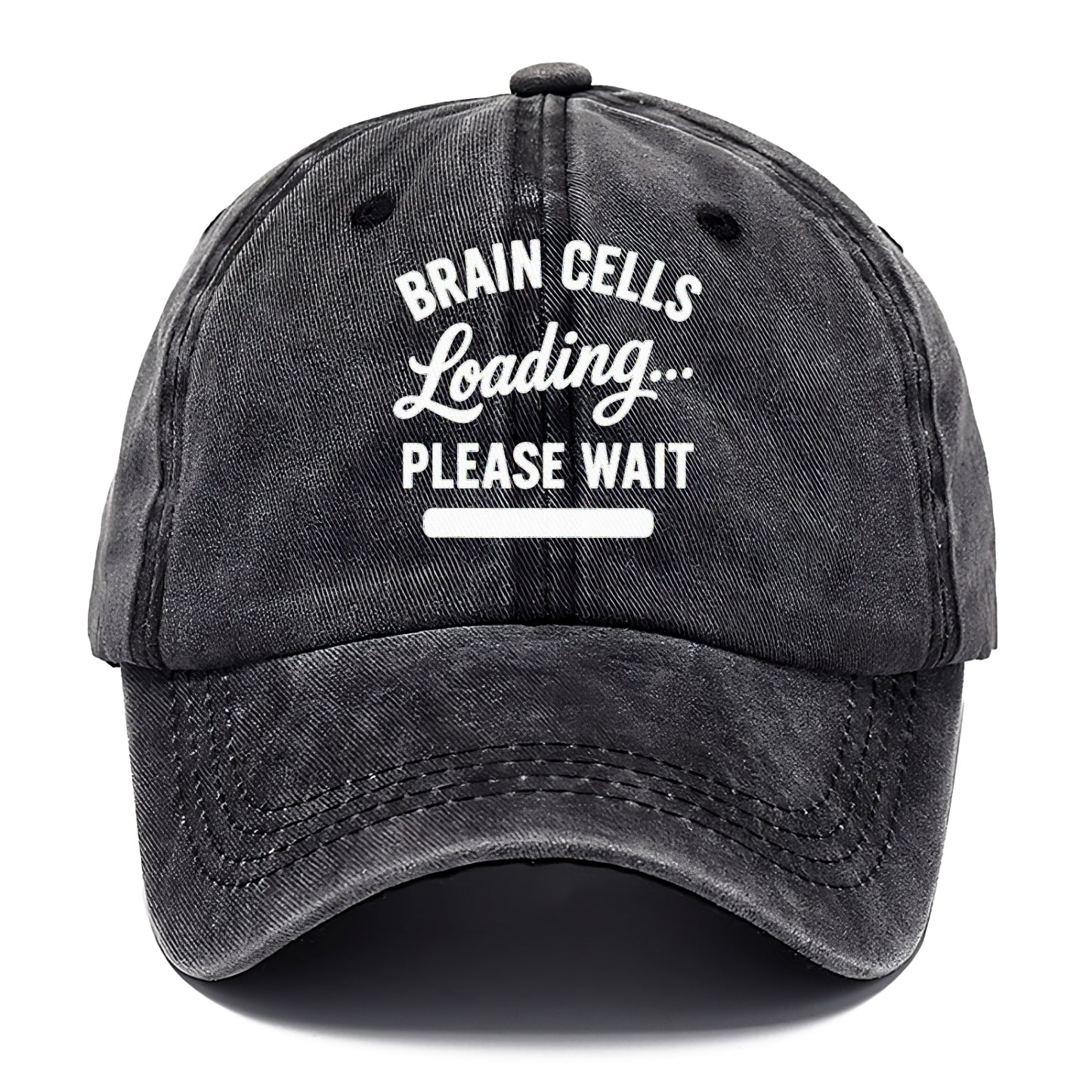 brain cells loading humorous design Hat