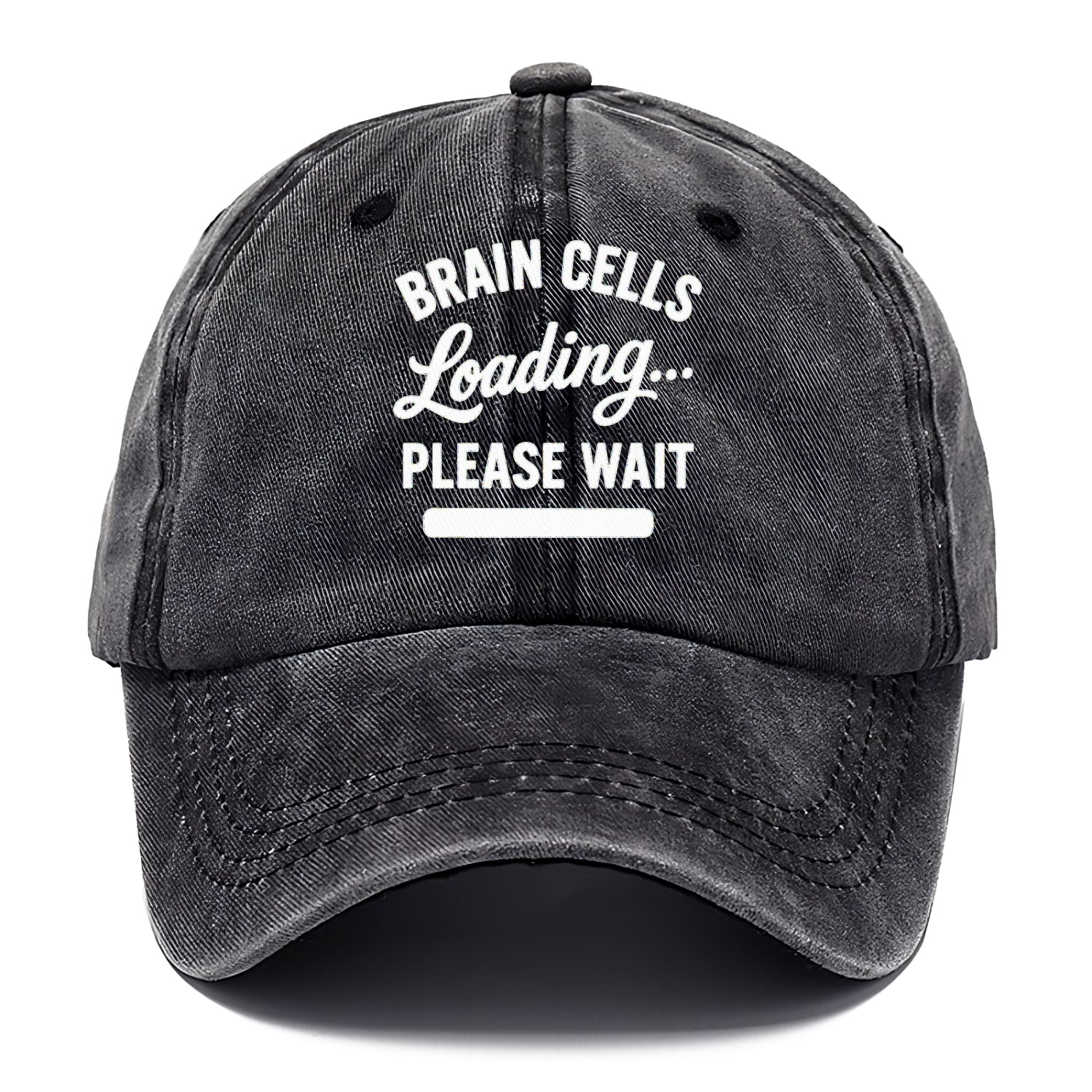 brain cells loading humorous design Hat