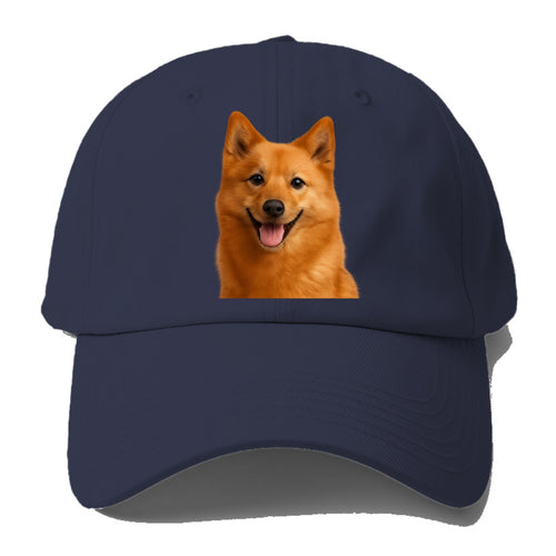 Finnish Spitz: Foxfire Spirit Baseball Cap For Big Heads