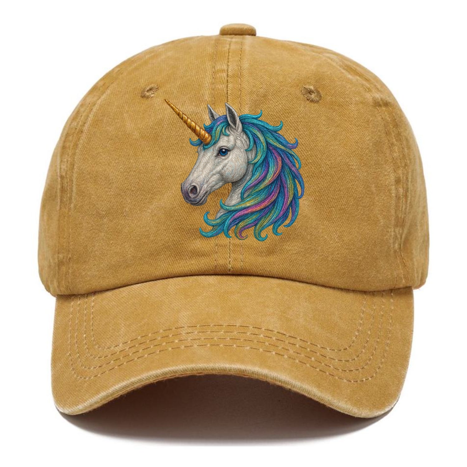 unicorn colorful mane Hat