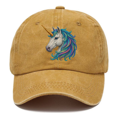 unicorn colorful mane Hat